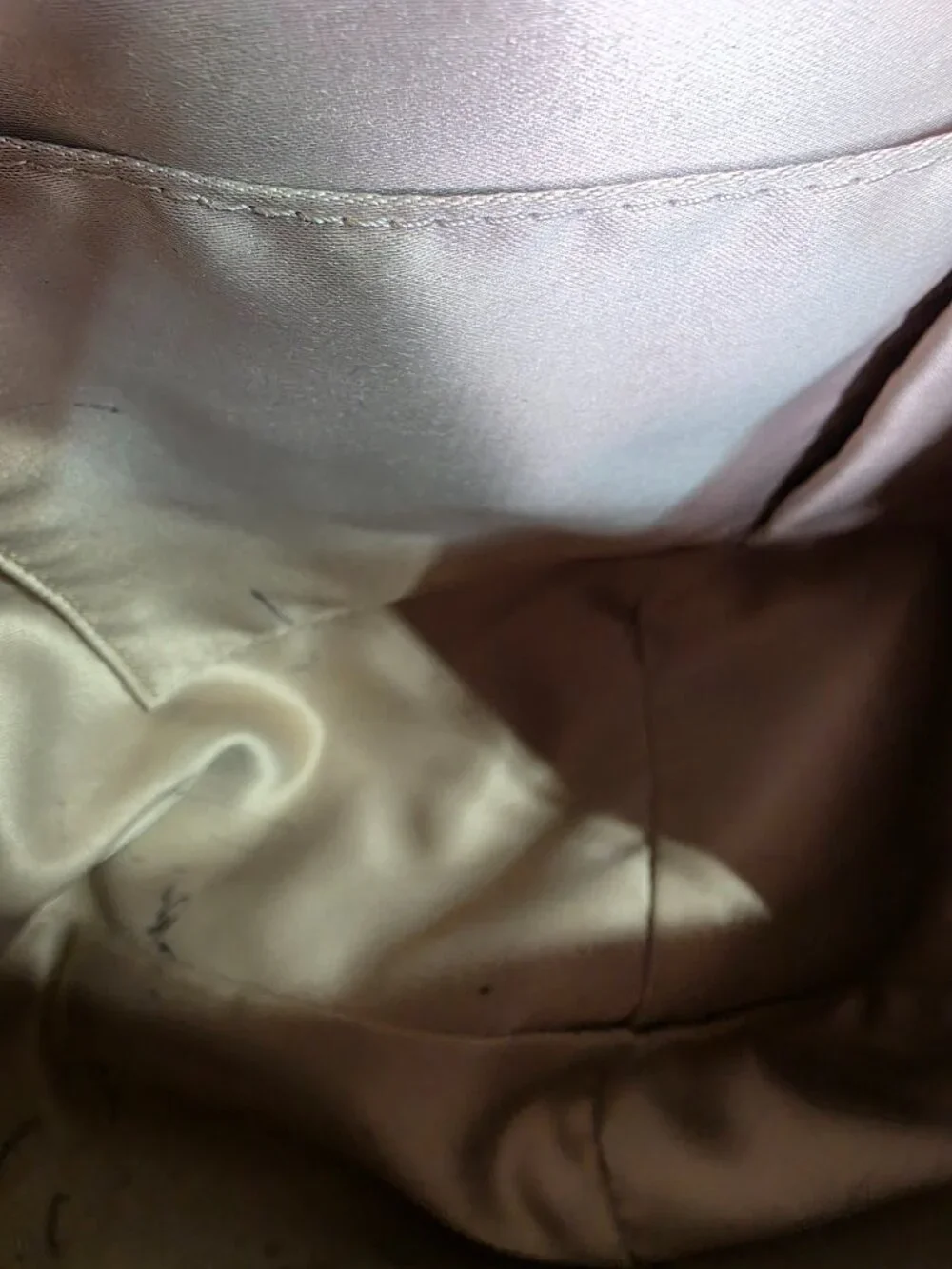 Coach Pebbled Leather Hobo Bag Cream Vanilla Shoulder Purse